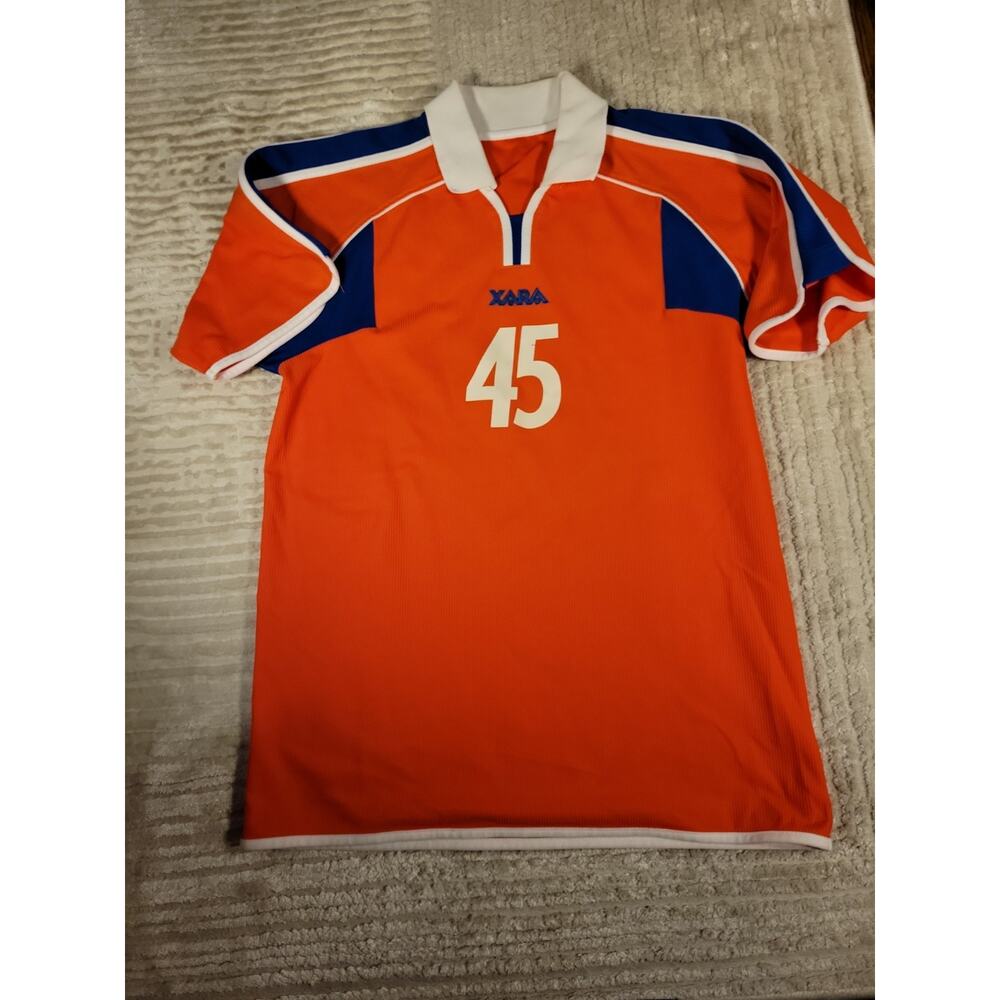 Xara Soccer Jersey Futbol Mens Adult Small / Youth XL Polo Shirt